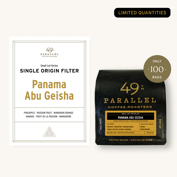 49thcoffee's tweet photo. Panama Abu Geisha (6oz)
Mandarin Orange • Passionfruit • Pineapple https://t.co/TtBrVjZNpg