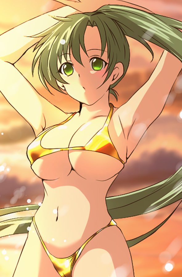 GW終わる頃に黄金ビキニリンちゃん
残り二人はGW終わっても描くよ…