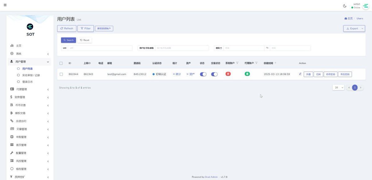 eric267738's tweet photo. Growblock 一站式区块链开发解决方案服务商
这是我们的海外交易所案例
期权交易系统 
实时行情数据展示，可视化 K 线图表
支持后台管控
实名认证审核管理、银行资料统一配置
管理操作简单高效
一站式定制搭建，交付无忧
✈️ 24 小时在线客服：@GrowBlocks_BPS
# 海外交易所 #区块链开发 #代理裂变运营 https://t.co/WTfXzlP8ZK