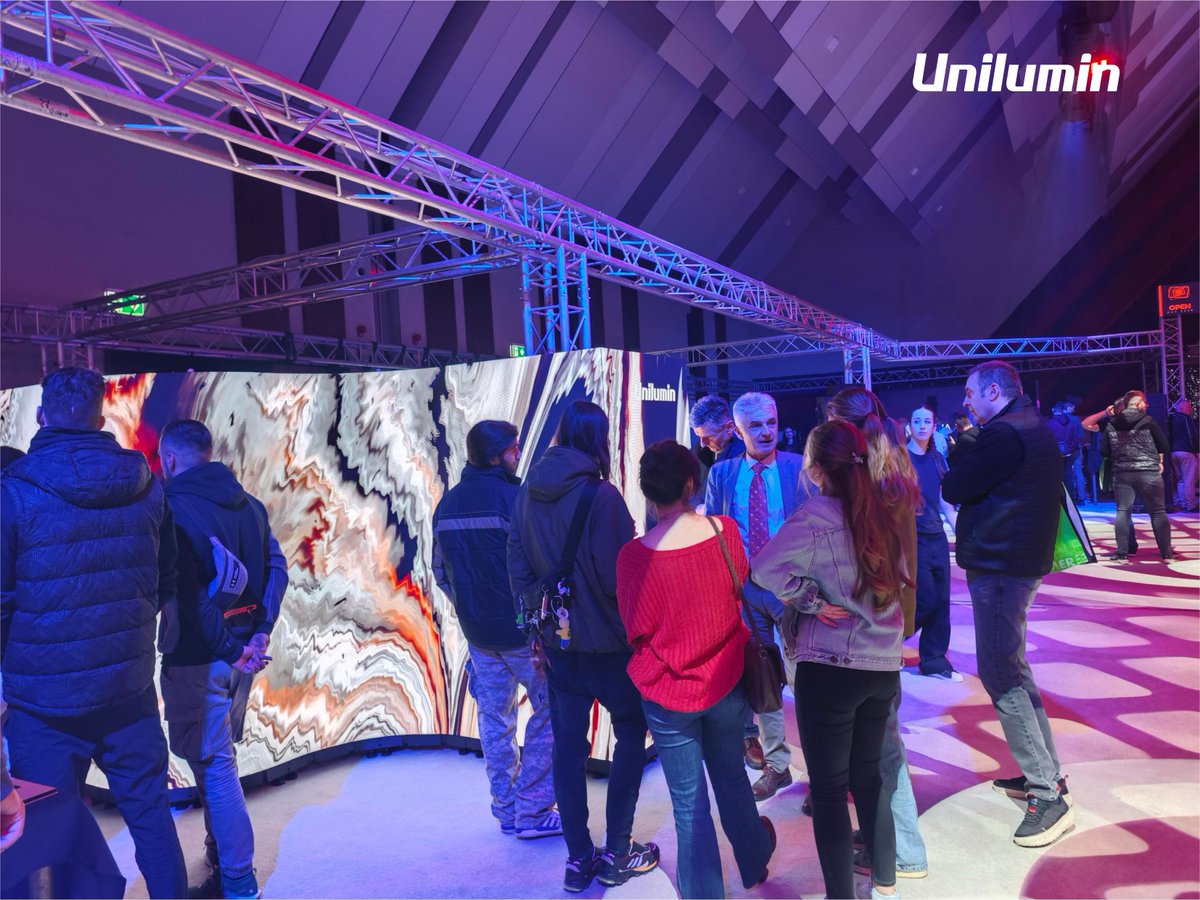 UniluminDisplay's tweet image. Last week at the Sava Center in Belgrade, #Unilumin joined @AVLProjekt for an #OpenDay, showcasing holographic displays, All-in-One LEDs, and rental solutions. Together, we created an immersive space, highlighting how integrated #LED solutions shape next-gen event experiences.