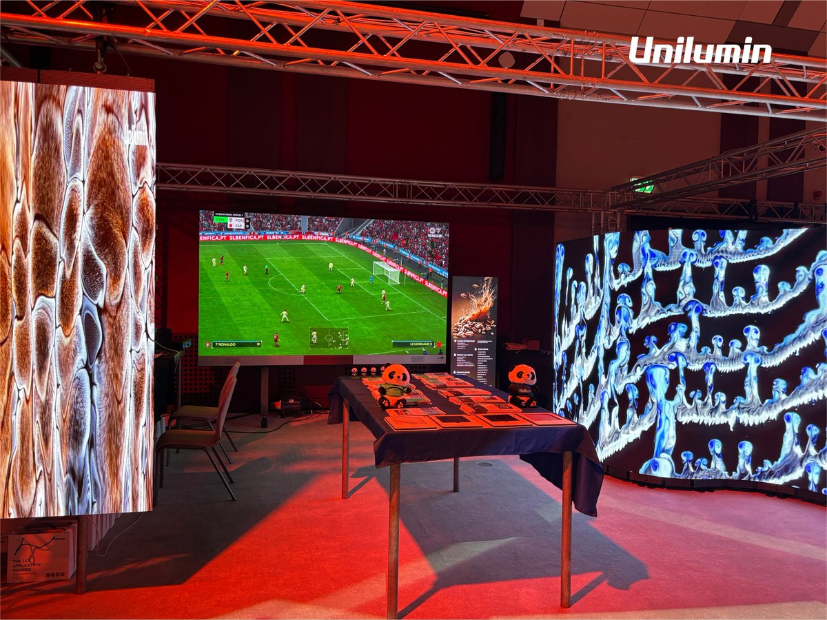 UniluminDisplay's tweet image. Last week at the Sava Center in Belgrade, #Unilumin joined @AVLProjekt for an #OpenDay, showcasing holographic displays, All-in-One LEDs, and rental solutions. Together, we created an immersive space, highlighting how integrated #LED solutions shape next-gen event experiences.