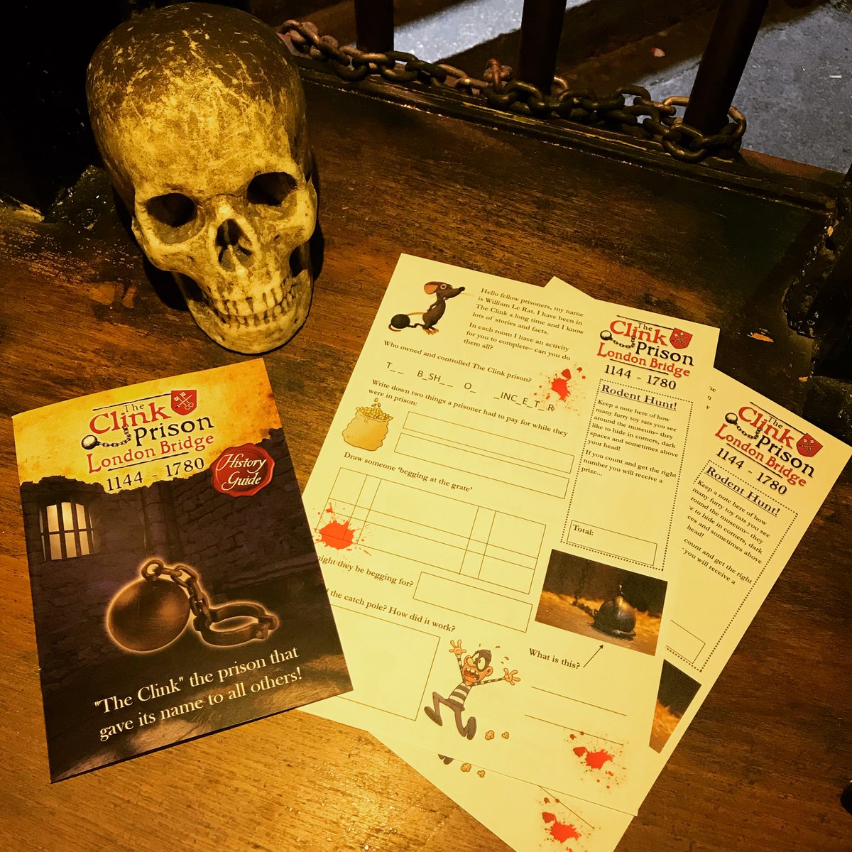 theclinkprison's tweet photo. Teaching or learning crime and punishment? Dive into fascinating details about medieval torture, treason, and imprisonment at The Clink! For groups of 10 or more, you can book a self-guided or guided tour to bring London's dark past to life. For info email miranda@clink.co.uk https://t.co/bu29WvWdP7
