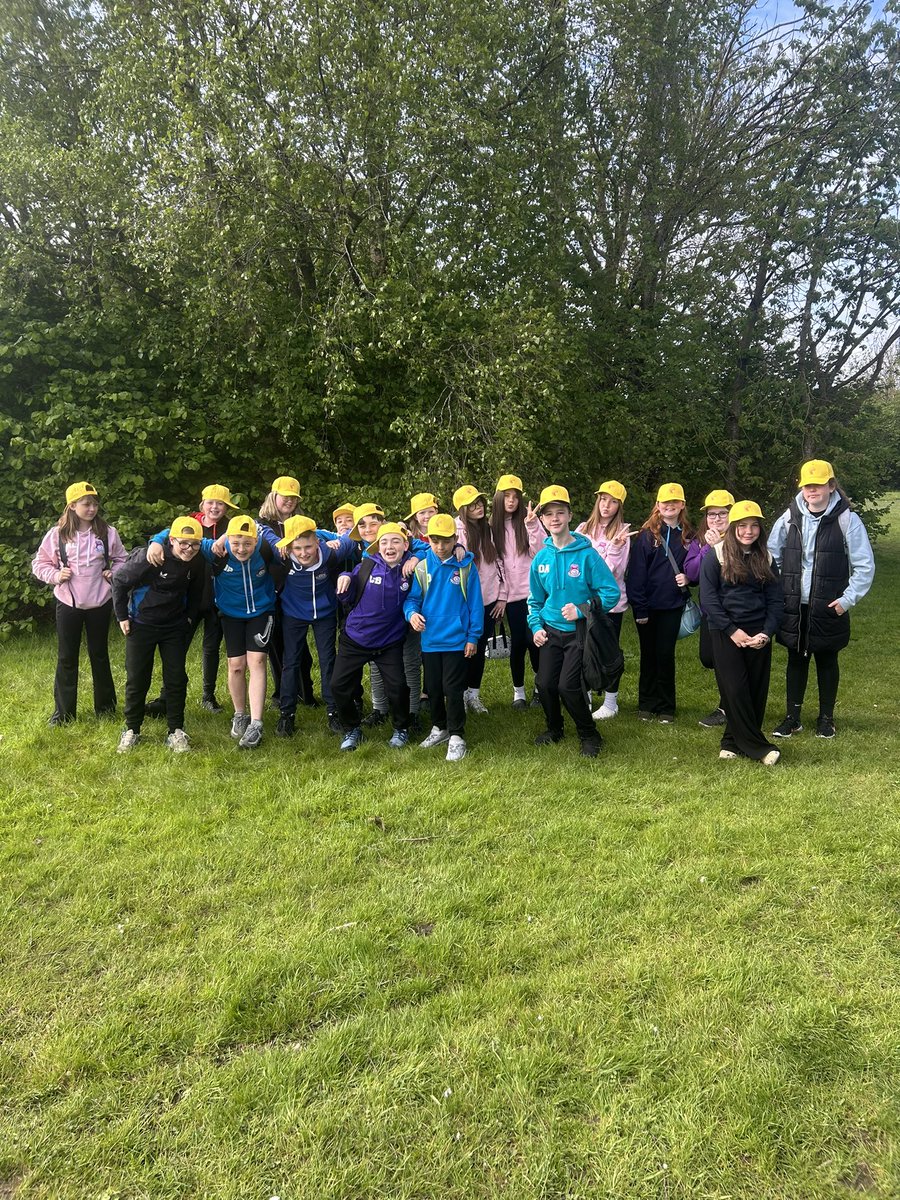VeldonMrs's tweet photo. Ready to start our Wear Yellow Walk 😊 https://t.co/z2tF2HowLP