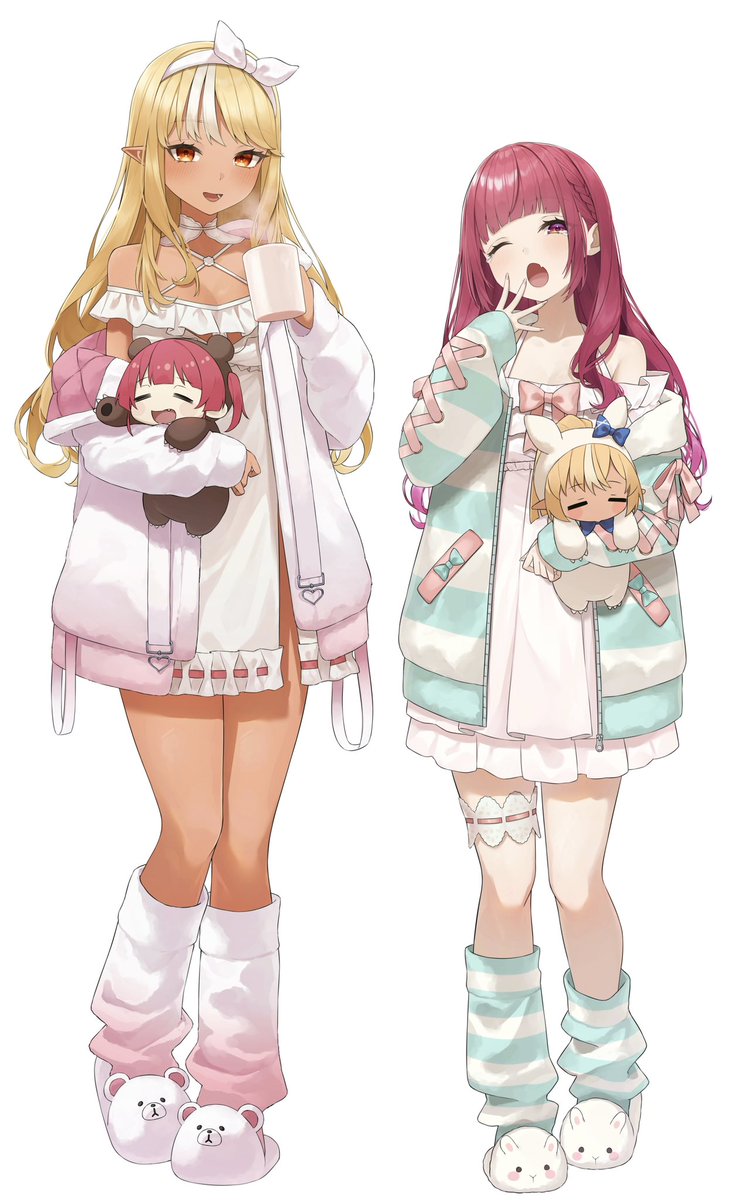 #しらぬえ
#マリンのお宝
寝巻き交換