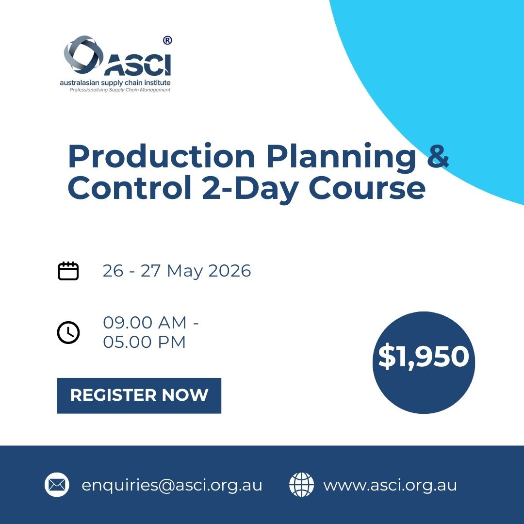 ASCI_Community's tweet photo. Production Planning &amp; Control 2-Day Course!
This workshop covers Integrated Planning &amp; Control from S&amp;OP to execution. Using the Tom Wallace tool, participants will evaluate processes and define metrics to improve efficiency. See More:
https://t.co/ko4Wq7qs80 https://t.co/u8N8AM9ol2