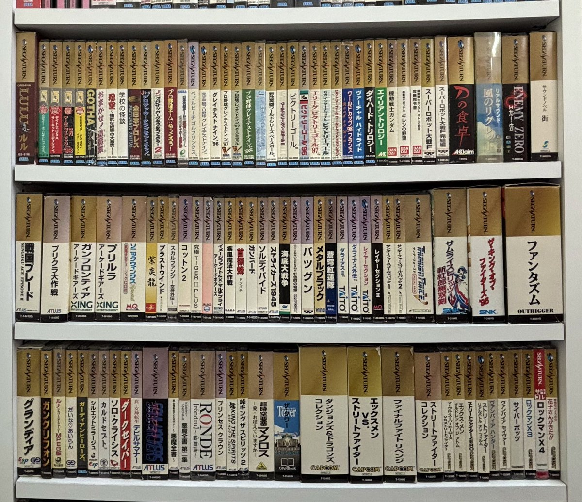 takezakit's tweet photo. わが青春の(といっても会社員としての青春な！)セガサターン(^o^)

メガドライブまではユーザーとして入ったセガハードだったけど、セガサターンはセガの"中の人"として立ち上げから関わったセガハードでした。 https://t.co/yKYsLfJjKR