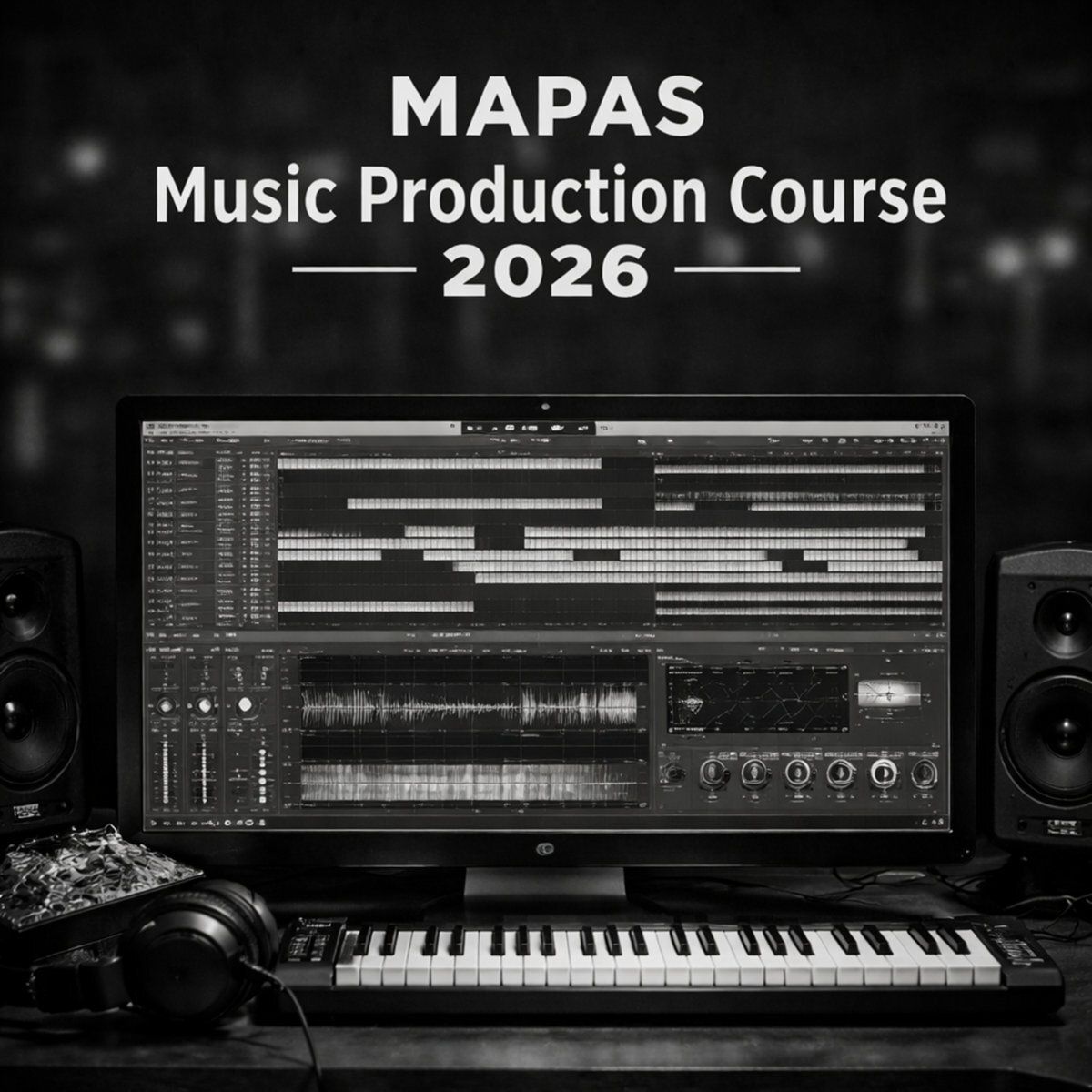 MAPAS1's tweet photo. We're so excited to release a compilation of tracks created by the participants of our 2026 Music Production Course which took place earlier this year. Congratulations to all on your amazing work! 🖥️❤️🎵 

👉️ 🔗 https://t.co/Zs5h1IxXSU https://t.co/QhmBgPNf6B