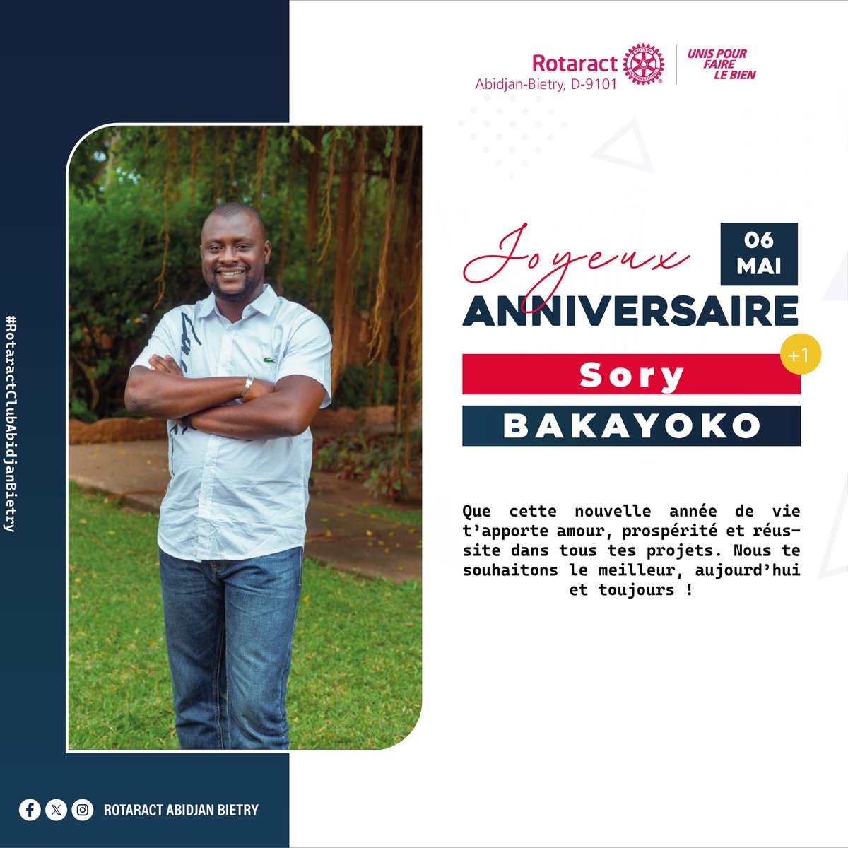Rotaract Club Abidjan Biétry tweet media