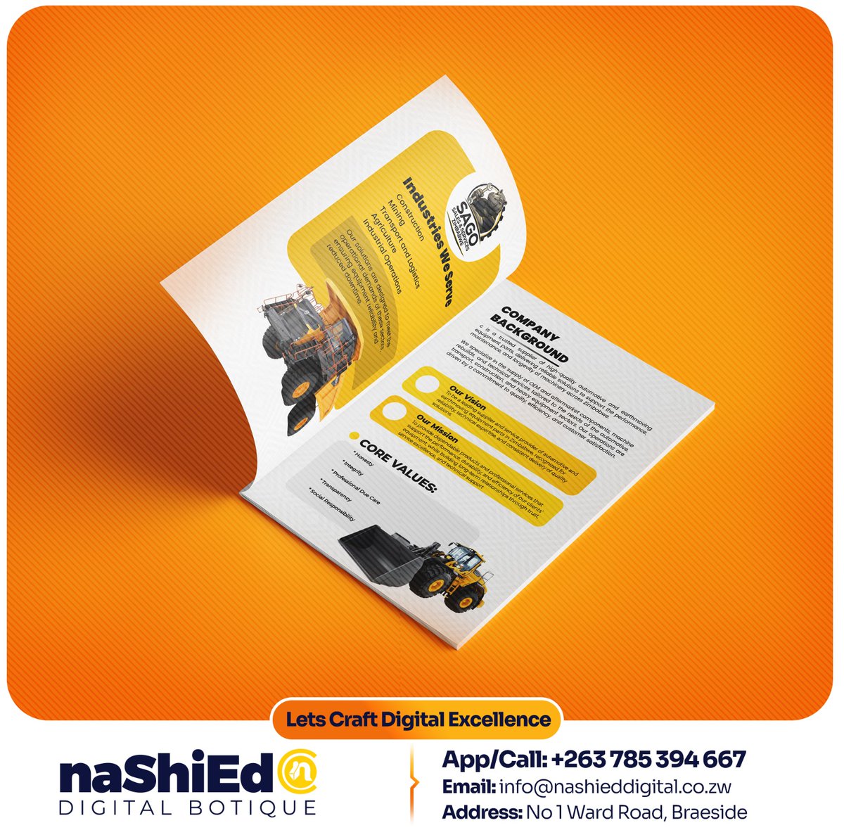 NashiedDigital's tweet photo. A well-designed company profile helps your business communicate clearly, professionally, and with confidence.
App/Call: +263 785 394 667
Email: info@nashieddigital.co.zw
Address: No 1 Ward Road, Braeside https://t.co/euheU2B9Oh
