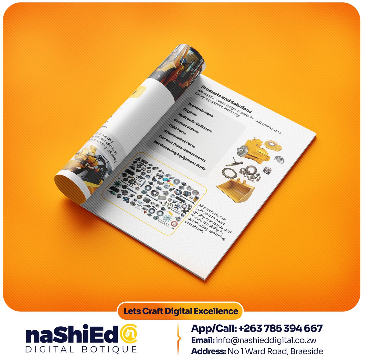 NashiedDigital's tweet photo. A well-designed company profile helps your business communicate clearly, professionally, and with confidence.
App/Call: +263 785 394 667
Email: info@nashieddigital.co.zw
Address: No 1 Ward Road, Braeside https://t.co/euheU2B9Oh