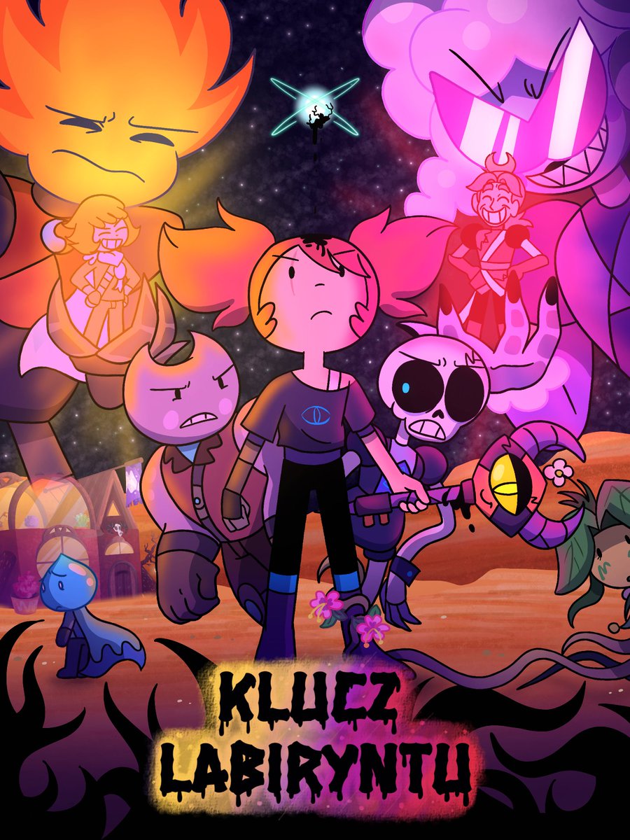 KeyLbirynthNews's tweet photo. Mosiek has posted a new poster for act 2 of labyrinths key/klucz labiryntu -🐜 https://t.co/xey9he9Kzw
