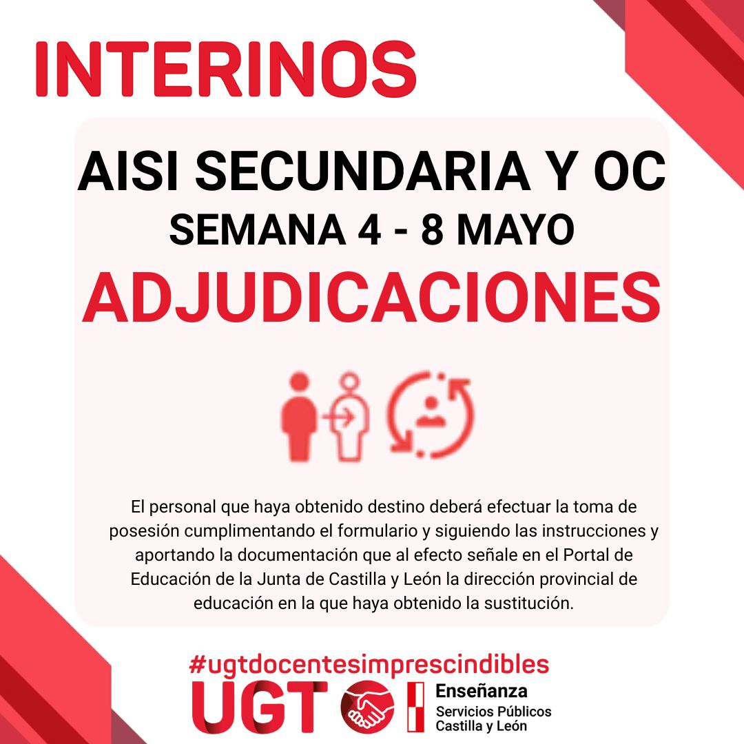 UGT-SP Enseñanza CyL tweet media