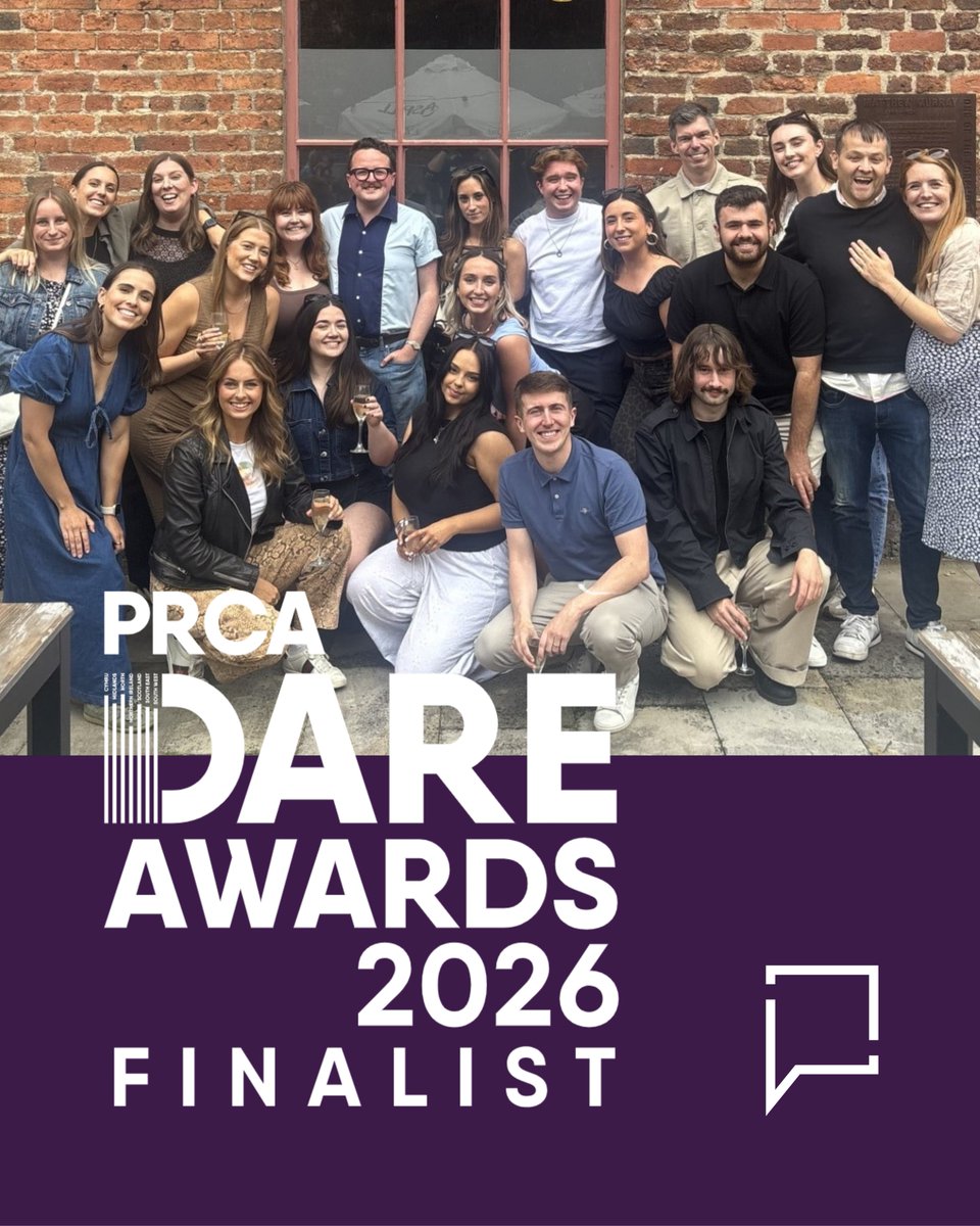 ProhibitionPR's tweet photo. We’re delighted to be shortlisted at the @PRCA_HQ  Dare Awards 2026 🎉

💜 Charity / Not-for-Profit Campaign of the Year: Prohibition PR &amp; Martin House Children’s Hospice: The Build

💜 Small to Medium Consultancy of the Year

Roll on awards season! ✨

#PRCADareAwards #PR https://t.co/BVVqER4PmT