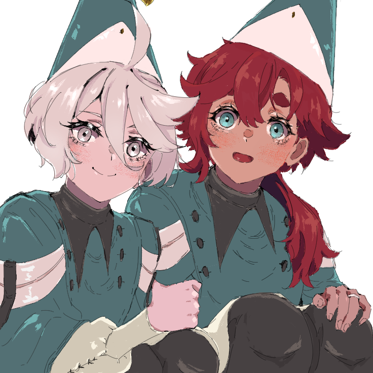 CoCoHoLo2's tweet photo. Apprentice witches from Mercury!

#witchhatatelier #水星の魔女 https://t.co/SluJAoAlBx