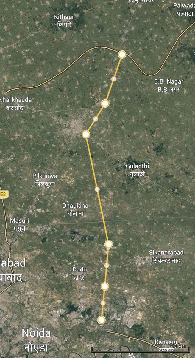 AwasthiAwanishK's tweet photo. A big boost to connectivity in NCR! 

The Greater Noida Industrial Development Authority has approved a 37 km road extension to directly link Greater Noida with the Ganga Expressway.
The upgraded 8-lane corridor, extending to Hapur Bypass with a direct expressway link, is expected to reduce travel time to just 30–45 minutes, significantly enhancing regional mobility and economic integration.