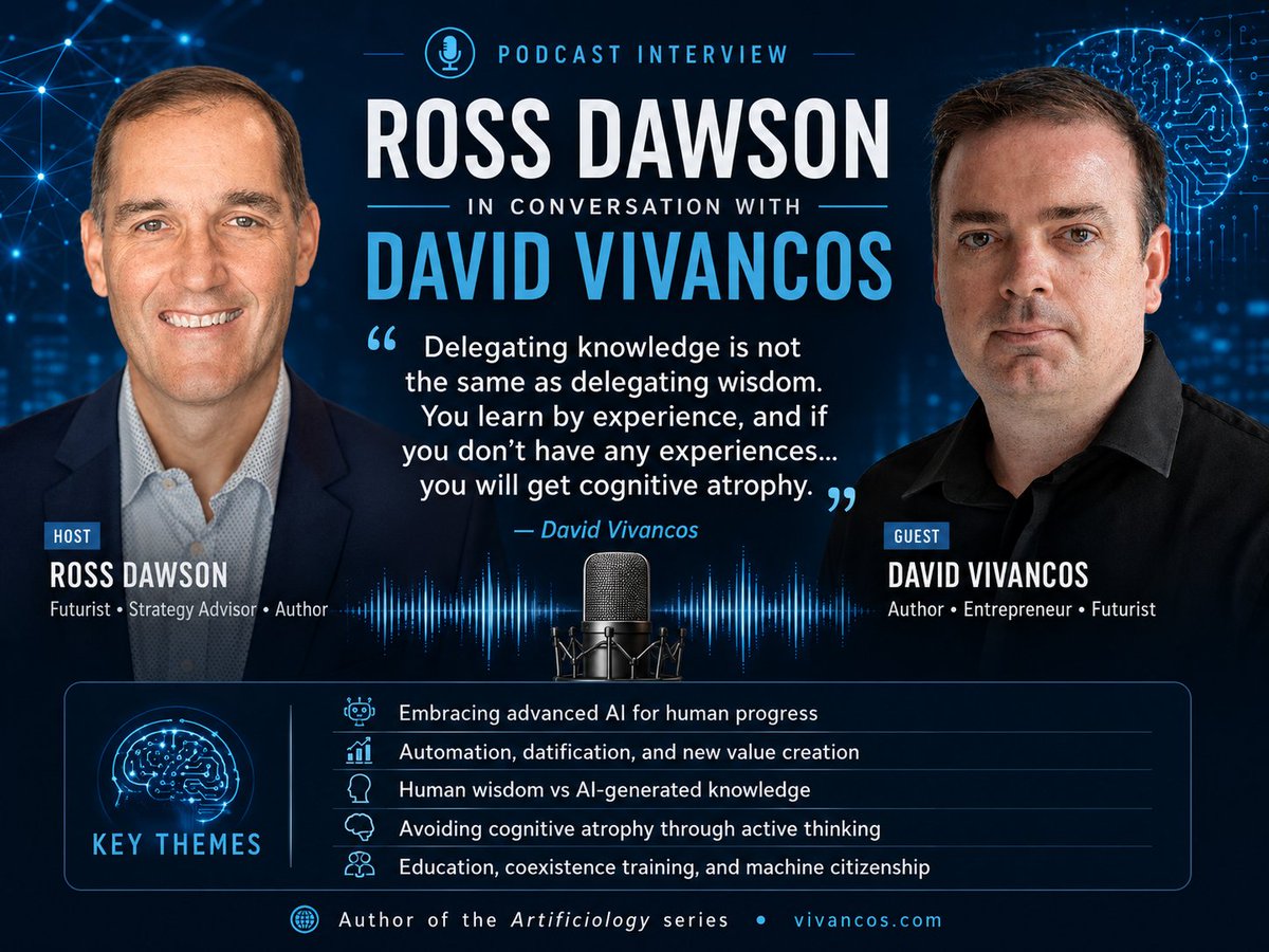 David Vivancos - e/acc tweet media
