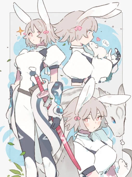 うさぎの戦士