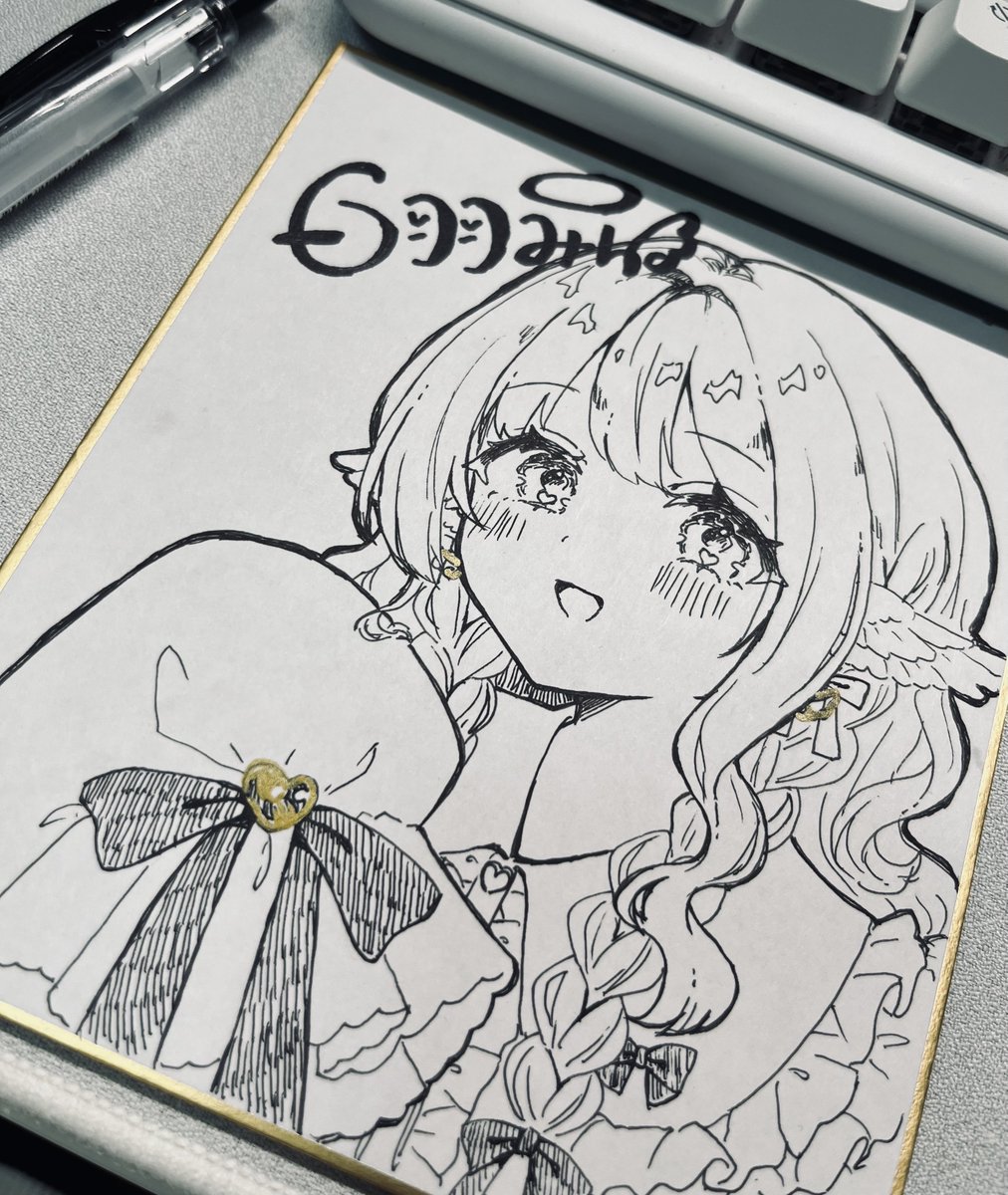 白羽みら🕊🩵イラストレーターVtuber tweet media