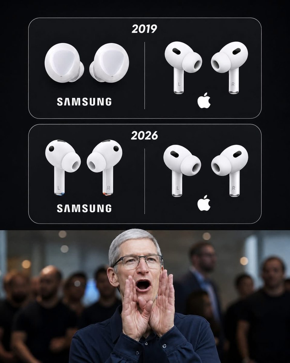 PAASHIAN's tweet photo. every samsung ad is about making fun of apple as if their entire existence revolves around apple and their products …. well… well…well https://t.co/dty8V1y79H