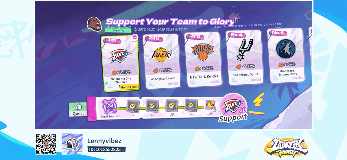 LENDY_VIBEZ's tweet photo. Come join me in Dunk City Dynasty! https://t.co/HoIFETvehE