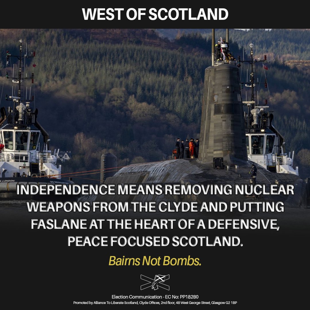LiberateScot's tweet photo. Vote Alliance To Liberate Scotland for independence nothing else nothing less
#AllianceToLiberateScotland #IndependenceNothingLess https://t.co/DS8uI5ZGP8