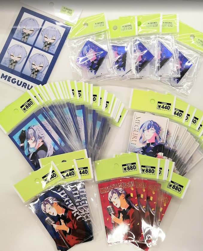 入荷情報】 「VS AMBIVALENZ」 めぐるさん・アカシさん 紙類・CD特典類