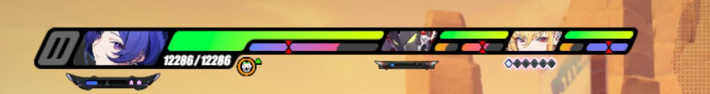 i love zzz story quests because you'll be forced to fight an enemy with a fuckass team like this