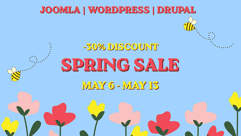 Ordasoft1's tweet photo. Spring Sale is Here!
https://t.co/G2c3icWFD3
Spring is the perfect time for a fresh start ! From May 5th to May 12th, enjoy an exclusive discount on all Joomla, WordPress, and Drupal templates.
#joomla #wordpress #drupal #joomla6 #website #template #web #extensions #spring #sale https://t.co/gclzNx7xq2