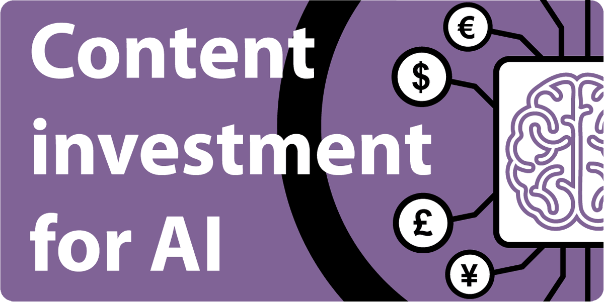 JinfoResearch's tweet photo. Jinfo is investigating how information managers are approaching content investment for AI. We therefore invite you to:

* Complete our short poll: https://t.co/wrQsPHnF5z 

* Register for "Content investment for AI" (19th May 2026): https://t.co/JaRLknxd6u https://t.co/pgvzAxtqmI