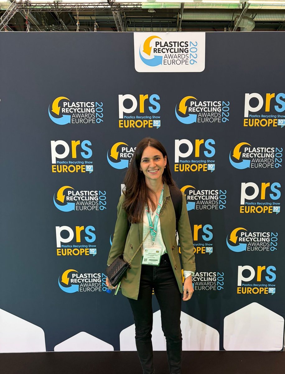ELIXPolymers's tweet photo. Sustainability is happening at #PRSE2026!♻️
Our colleague Sara Sorribas is attending as a visitor to explore the latest in #PlasticsRecycling.
Are you here? Reach out! We’d love to connect and exchange insights between sessions. ☕🤝
@ELIXPolymers #Sustainability #CircularEconomy https://t.co/qdPamqH57x