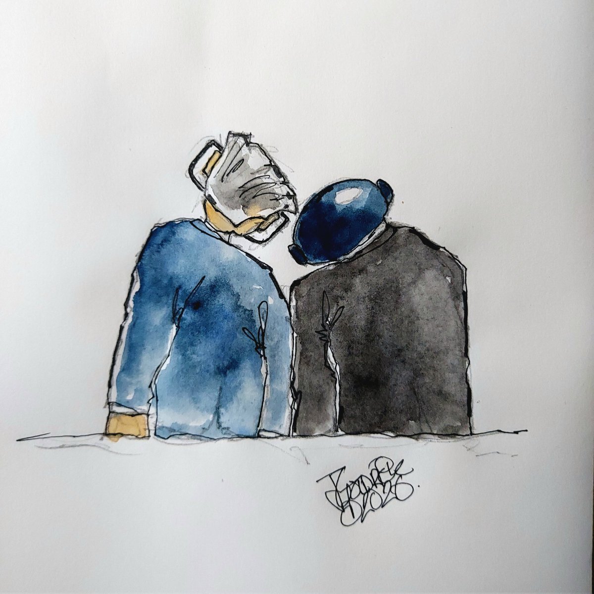 JasonGoldrick1's tweet photo. Do you think the jury is out on the results tomorrow David?
I don't know boss I've done away with all juries. 
Nobody told me. https://t.co/eoOCQjyi7z