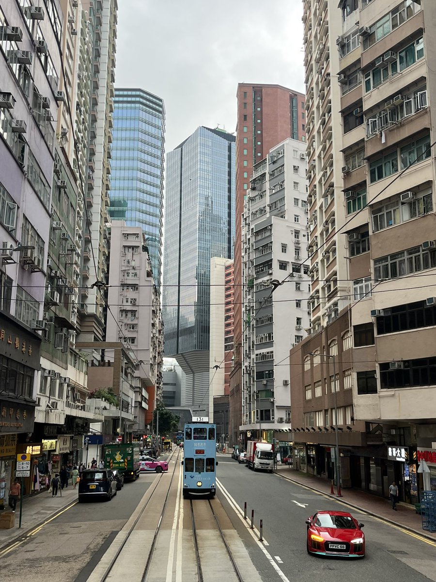 香港の街並み 絵になる
