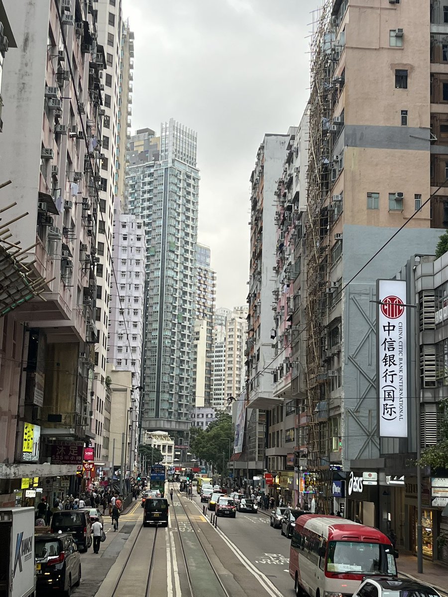 香港の街並み 絵になる