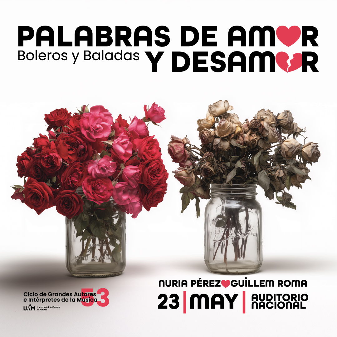 CSIPM_UAM's tweet photo. El bolero ha sobrevivido a modas, al rock y a la era digital por una razón: su honestidad.

El 23 de mayo ponemos en valor un repertorio que sigue conmoviendo porque habla de nosotros.

📍 Sala de Cámara 📅 23 de mayo, 19:30h. 
🎟 https://t.co/i61lAsPfor

#MadridCultura https://t.co/97MTnOsUVk