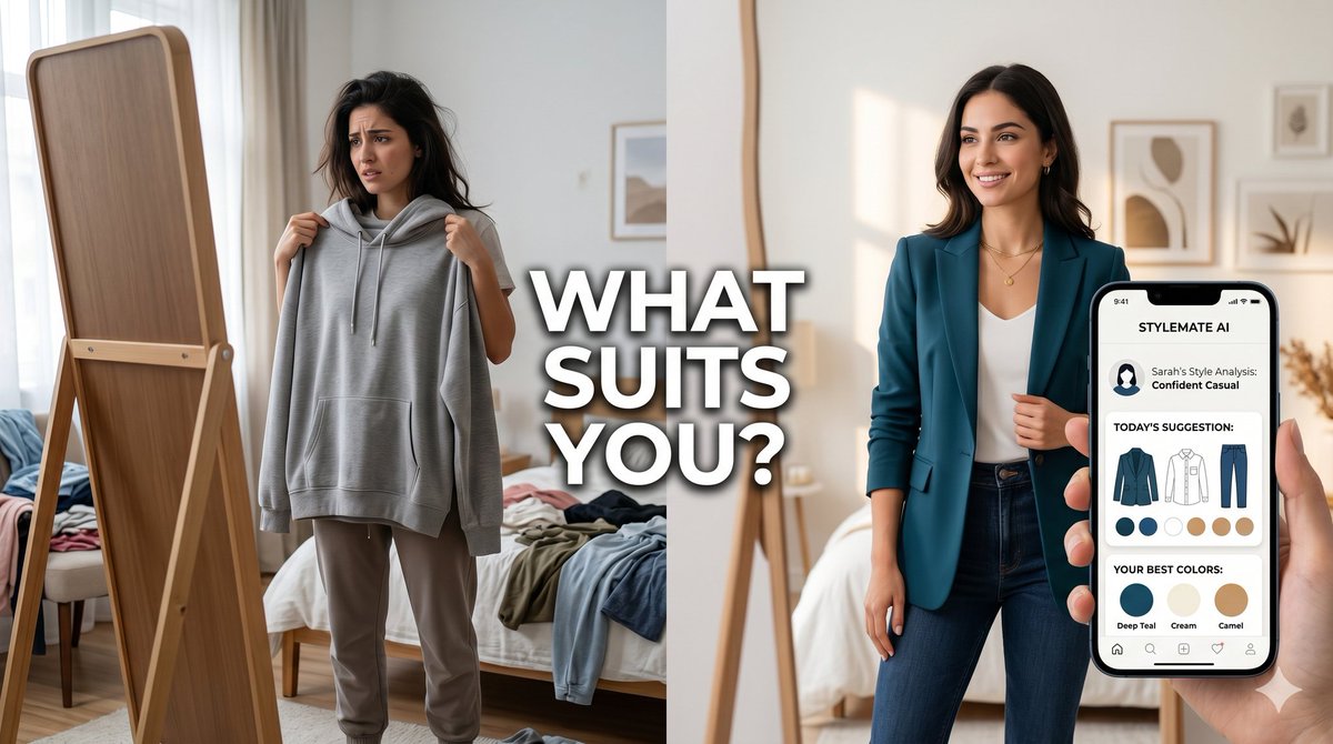 madhukar4u's tweet photo. Hey hi
--> check ✔️🎯 this Post comment on it??
----+++------
🤔 Would you use an app that tells you what suits your face & body?
---+++------
Style, fit, colors — all personalized to you.
Yes or no? And why? 👇
@X
#buildinpublic @x #ai #appidea #startup #product #tech
#x https://t.co/K5vatW8qjv
