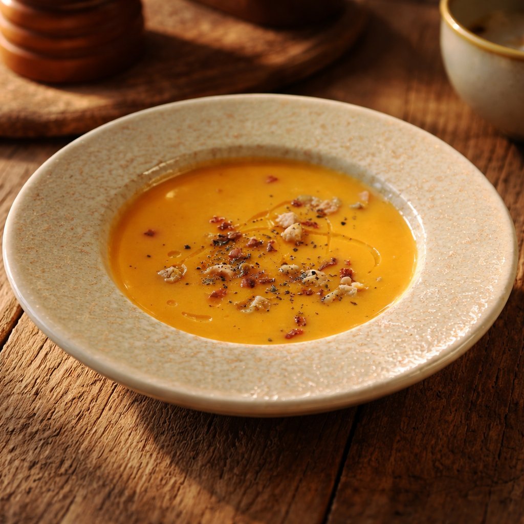 TrullFrancesc's tweet photo. 🥕 Quina patxoca que fa aquesta crema de carbassa i carrota! Cuina de proximitat amb vegetals sortits de casa nostra, de can Coll de Vilabertran! Un dels plats del nostre menú de temporada amb múrgoles! ➡Feu la vostra reserva a https://t.co/GNiDwdYmwf, o al +0034 972 56 90 27! https://t.co/m8ODSf25Wb