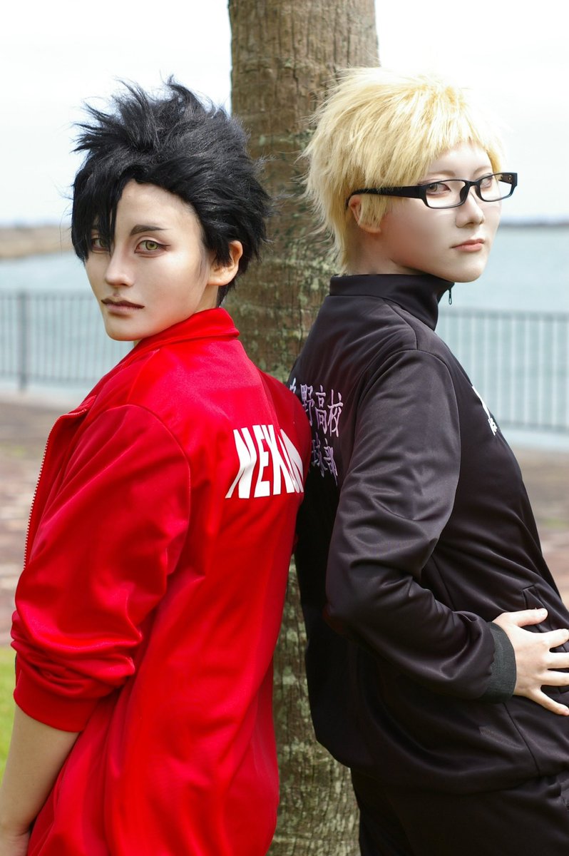Onichang_06's tweet photo. ハイキューcos  /黒尾 月島

" 煽り合いなのに相性はいい2人 "

🌙：@Ponzu_kira84 
📷：@gem25251 様

 #ハイキューコスプレ  #黒尾鉄朗  #月島蛍  #Haikyuucosplay   #フレコス #ひなたいち https://t.co/2RnaOYbcz5
