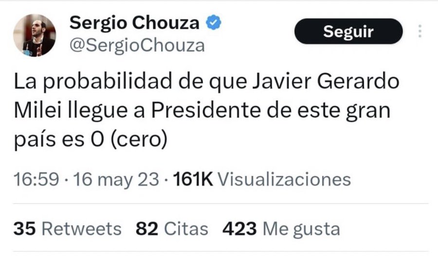 Fernand70540739's tweet photo. @SergioChouza @LuisCaputoAR 🤣🤣 https://t.co/zlur7PljP7