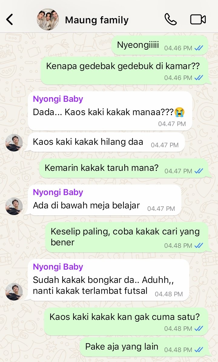 Adeknya bang Han tweet media