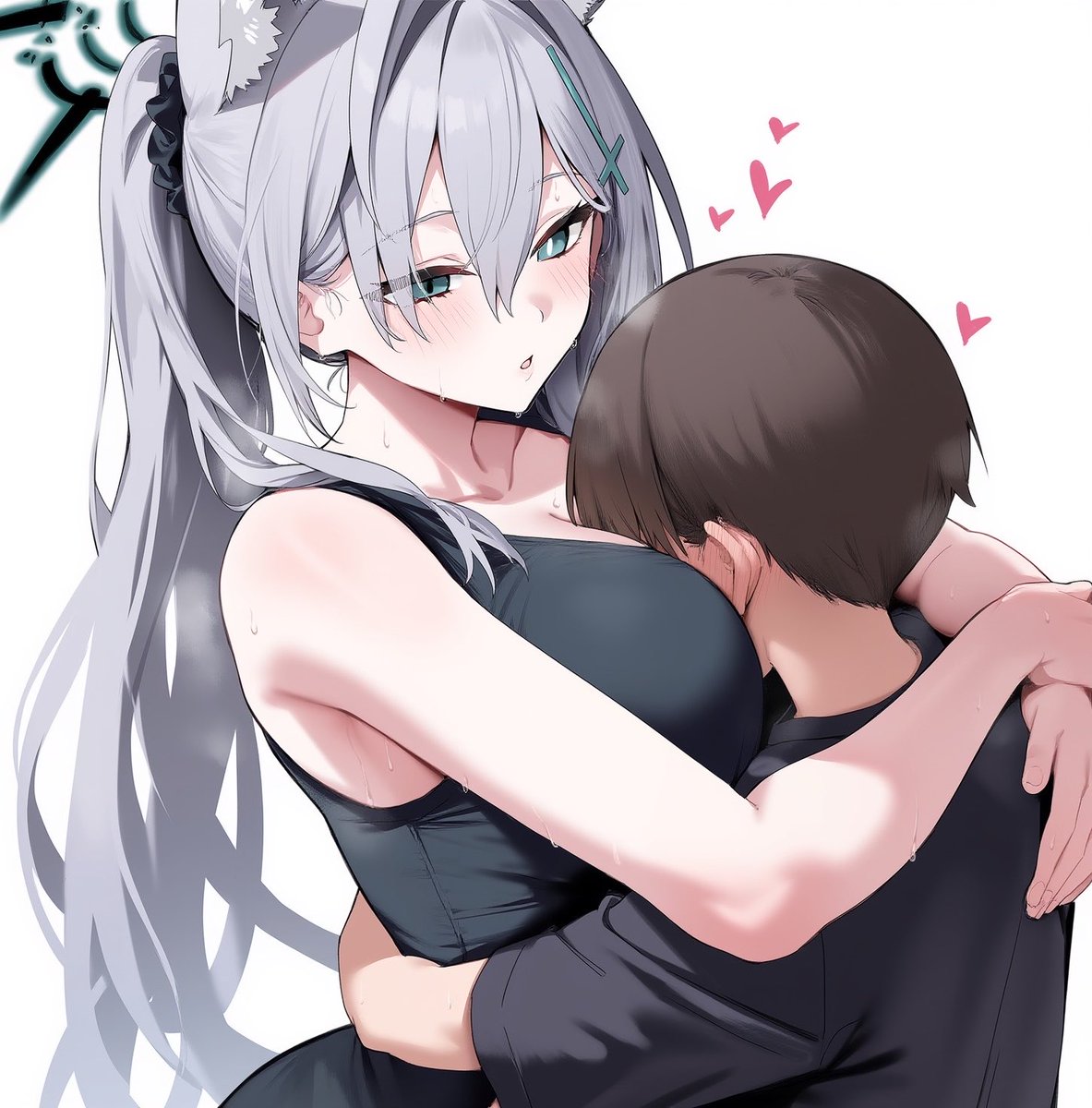 ぎゅーしてくれるシロコテラー sfw