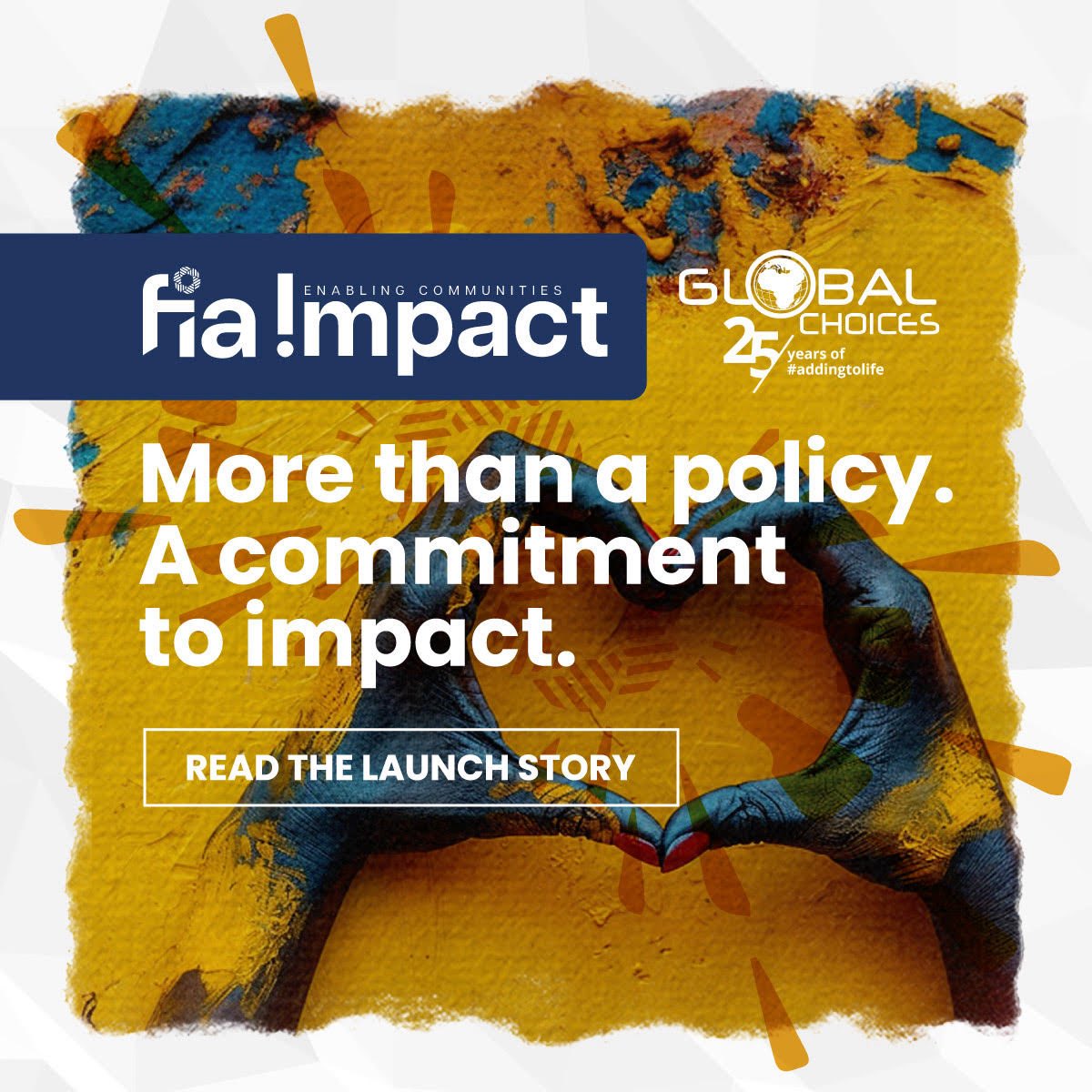 GlobalChoicesZA's tweet photo. FIA Impact, inspired by a sunbird’s effort, enables FIA branches to support local causes. Sponsored by Global Choices, it's already creating change with the first community partners in Tygerberg and Southern Cape. Read more: https://t.co/5uBZAbyMRa 
#FIAImpact #GlobalChoices https://t.co/3SaEP9ceff