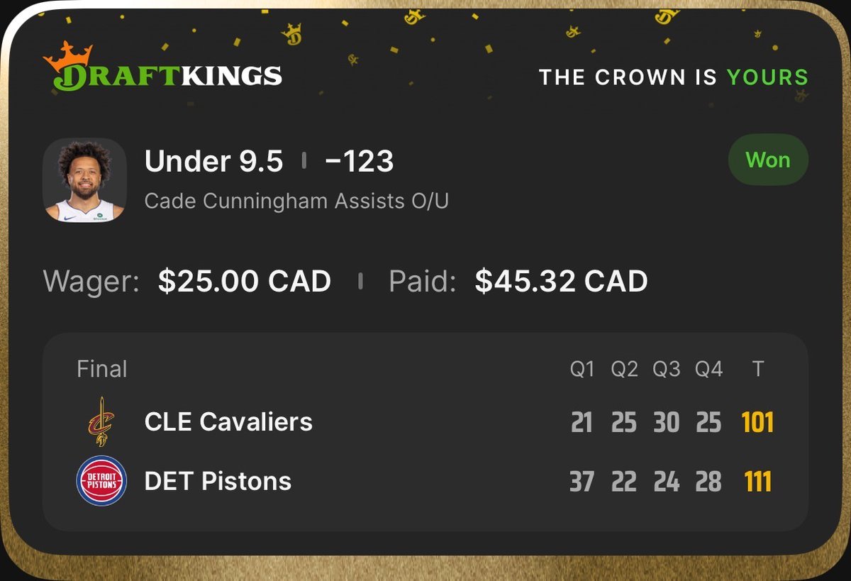 LAST NIGHT'S POTD CASHED 💸🔥

DROP A ❤️ IF YOU TAILED THIS ONE!

<a href="/yourlinemate/">Linemate</a> 🫡