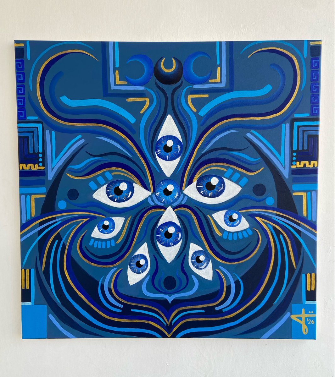 I’m Zolesa from Kenya, this is my art.