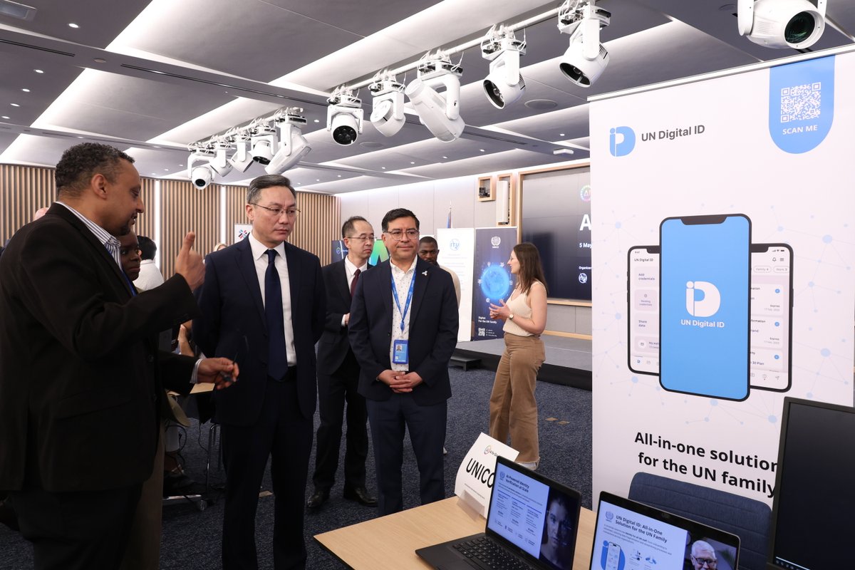 unicc_ict's tweet photo. At yesterday’s AI for Good Lab 2026 in New York, 12 UN entities showcased how AI is already supporting sustainable development across the UN system. 🇺🇳🌍

Co-organized by @ITUatUNHQ, @WIPO, and @UNICC as part of #STIForum2026.

Thanks to all who joined us! 🙌✨

📸 UNICC/Ouyang https://t.co/jIFldqLAO3