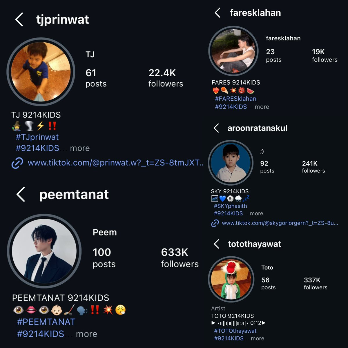 แล้วไอโบแต่ละคนน่ะ ชื่อตัวเองห้อย 9214KIDS พร้อมอิโมจิสไตล์ของน้อง ๆ เด็ก gen z เดินเกม 👌🏻👊🏻🤩

#9214KIDS