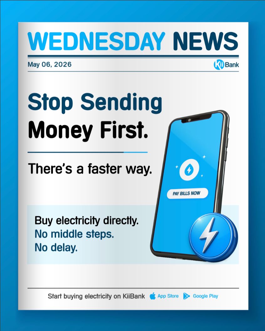 KiiBankOfficial's tweet photo. Stop sending money first.

Buy electricity directly instead.
No middle steps. No delay.

👉 https://t.co/nZMbfg2jtk

#KiiBank #Electricity #Fintech https://t.co/zM78t3PTco