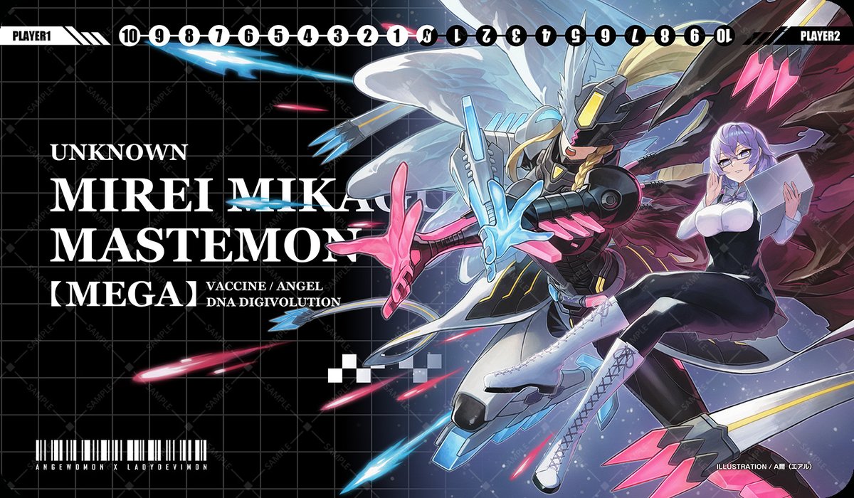 ご依頼✨ 御神楽ミレイとマスティモン #デジカ