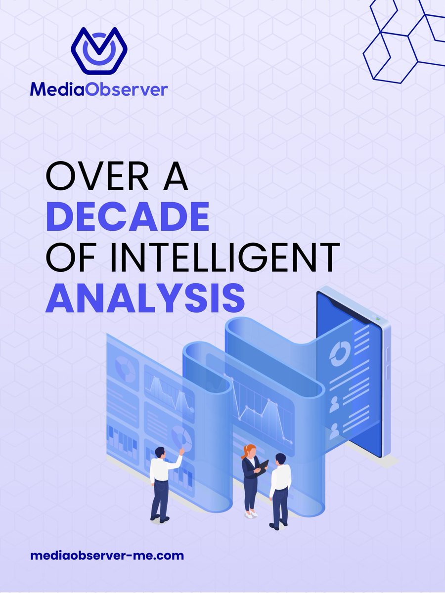 media__observer's tweet photo. For over 13 years, we’ve helped brands make smarter decisions through precise, reliable media intelligence.

#DataIntelligence #Trust #Expertise #DubaiBusiness #BrandSafety https://t.co/yVXzcMMHQU