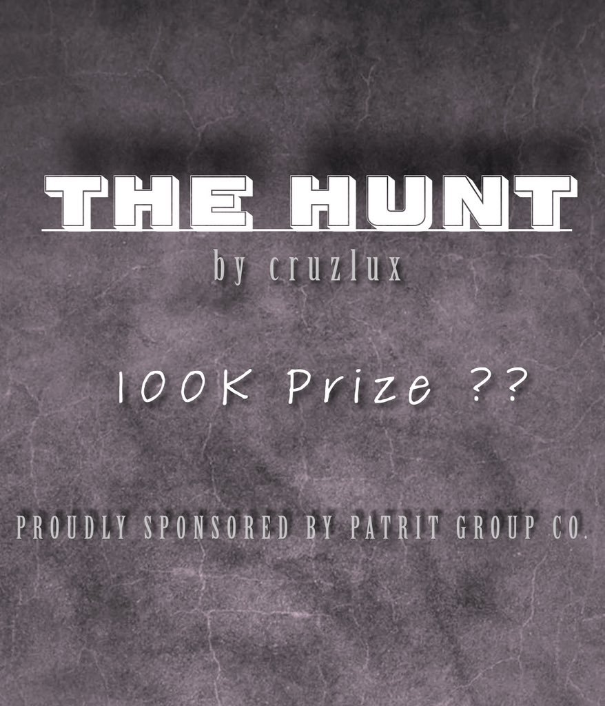 Cruzlux_'s tweet photo. Code hints to be dropped at intervals, game ends once a winner emerges ❤️

#cruzlux #thehunt https://t.co/JLG2rNMbUK