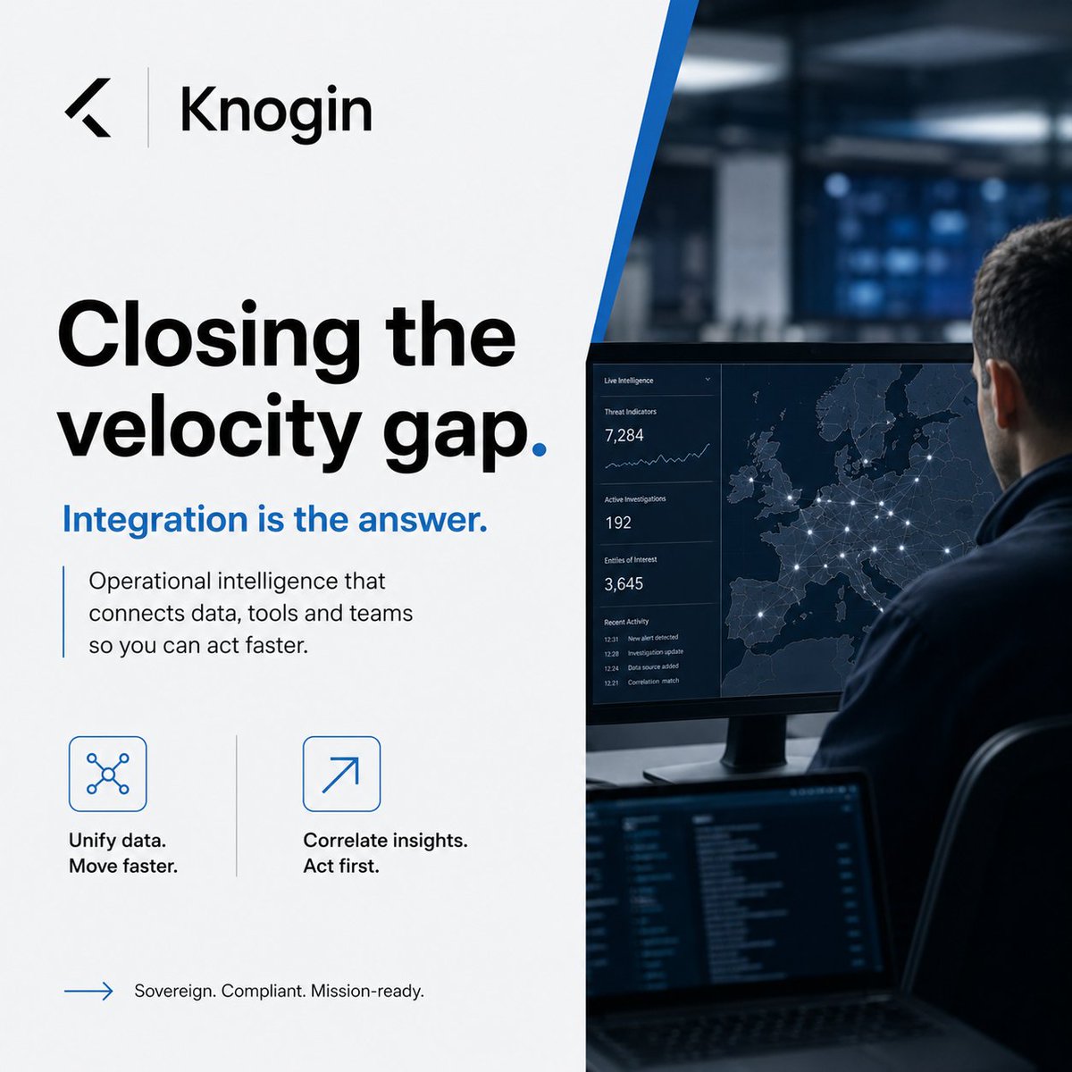 knogin's tweet photo. AI-enabled criminal networks are moving at machine speed. Operational intelligence now depends on the ability to correlate faster. https://t.co/A9PT8Kwq75 https://t.co/FIJjuDuJ6P